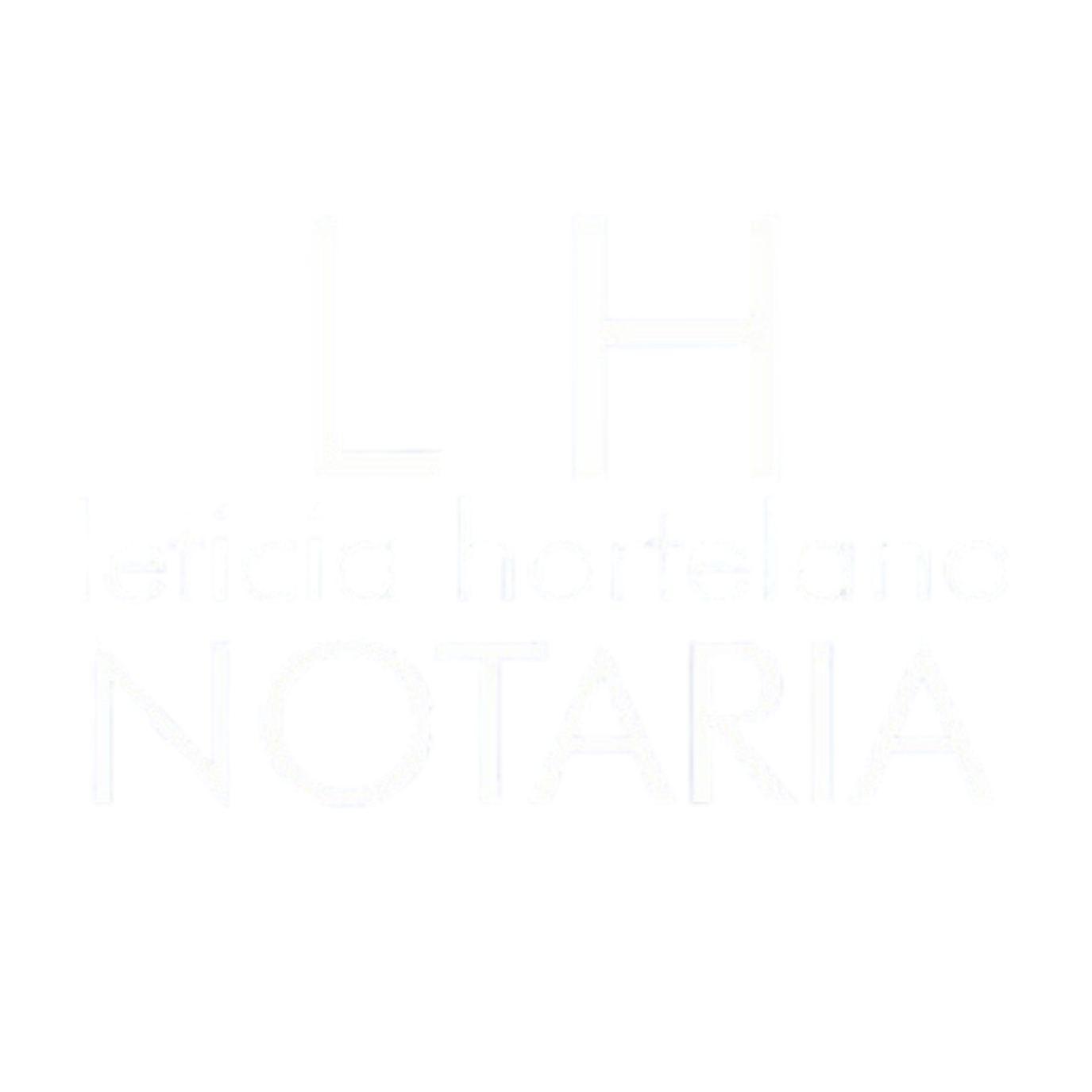 Logo Notaría Leticia Hortelano